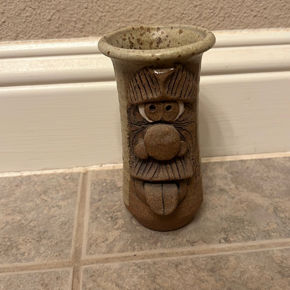 Ceramic Mug, excellent condition, approximately 6” tall